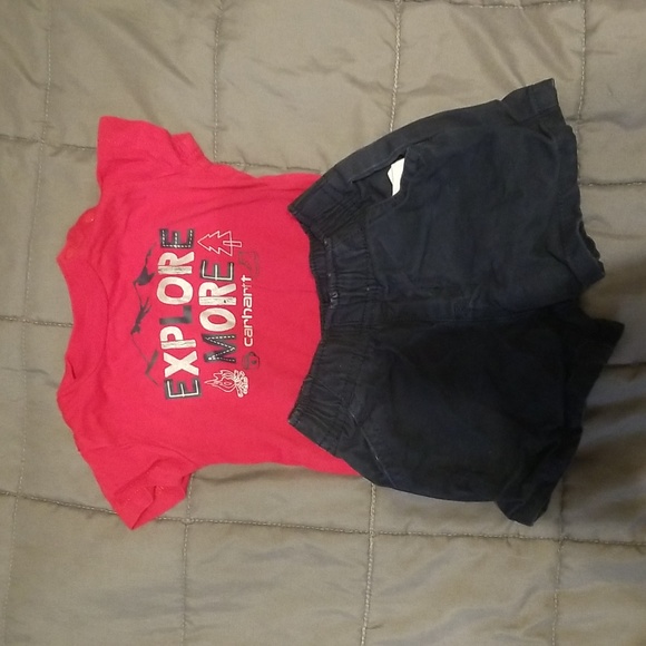 Carhartt Infant Bodysuit and Shorts 2-piece set - Picture 1 of 5